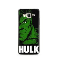 Hulk Tasarım Süper Şeffaf Silikon Telefon Kılıfı Samsung Grand Prime
