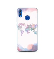 Gökkuşahı Harita Tasarım Süper Şeffaf Silikon Telefon Kılıfı Huawei Honor 10 Lit