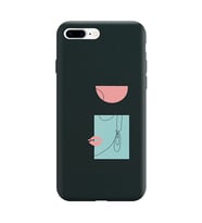 Siyah Lansman Telefon Kılıfı Iphone 8 Plus