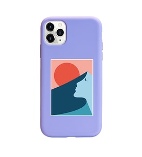 Lila Lansman Telefon Kılıfı Iphone 11 Pro