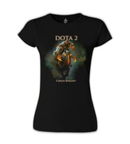 Dota 2 - Chaos Knight Siyah Bayan Tshirt