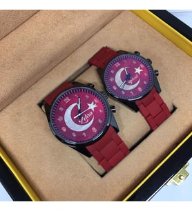 Sevgiliye Hediye Kişiye Özel İsimli Kol Saati Sevgili Saatleri Çift Saatleri