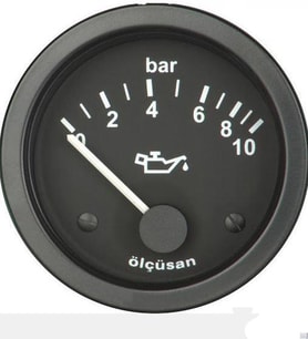 12 V YAĞ SAATİ 7 BAR 52 MM ELEKTRİKLİ FORD CARGO 1991