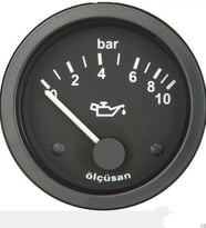 12 V YAĞ SAATİ 7 BAR 52 MM ELEKTRİKLİ FORD CARGO 1991