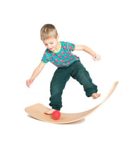 Denge Tahtası Balance Board Yoga Egzersiz Spor 50cm x 27cm