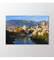 Arty Tablo Mostar Köprüsü Tablo (Karışık)