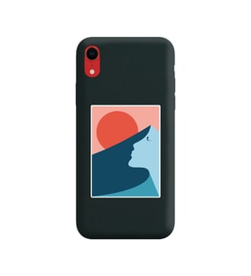 Siyah Lansman Kılıf iPhone XR