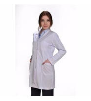 Doktor Önlüğü Alpaka Bayan Beyaz