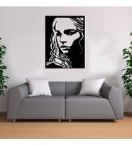 Game Of Thrones Khaleesi  Ahşap Tablo