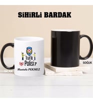 Trafik Polisi Kupa Bardağı Sihirli (Beyaz)