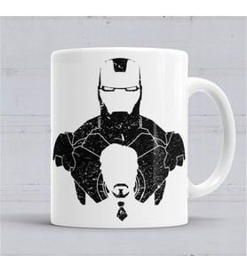 İronman Shadow Kupa Bardak Porselen
