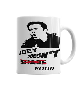 Joey Series De Tv Anos 90 Friends Kupa Bardak Porselen