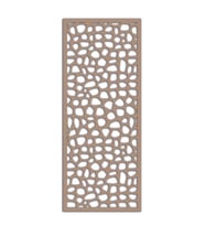 Liar Ahşap Seperatör (Paravan) - KSP11 - (85 x 210 cm) - (18 mm) - (Beyaz) (Renksiz)