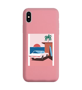 Pudra Lansman Telefon Kılıfı Iphone X