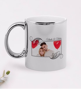 BK Gift Kişiye Özel İsimli Fotoğraflı Krom Kupa Bardak-32