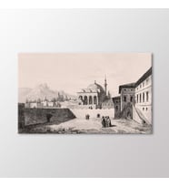 Arty Tablo Erzurum'da Bir Camii Tablo (Karışık)
