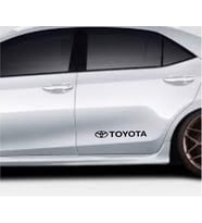 Toyota Yan Kapı Alt Yazısı Sticker Oto Etiket 3 adet
