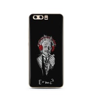 Einstein Tasarım Süper Şeffaf Silikon Telefon Kılıfı Huawei P10 