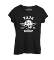 Star Wars - Yoda 2 Siyah Bayan Tshirt