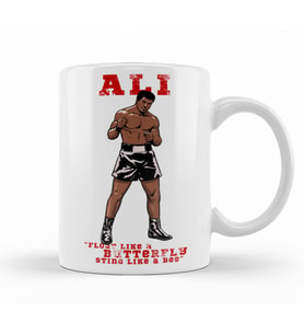 Muhammed  Ali  Boks Kupa Bardak Porselen