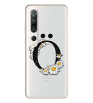 Papatya Harf Tasarım Süper Şeffaf Silikon Telefon Kılıfı Xiomai Mi10-pro Ö-Harfi