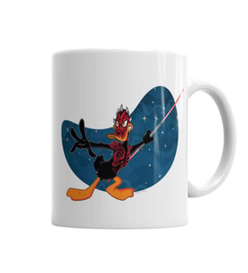Daffy Maul Kupa Bardak Porselen
