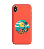 Turuncu Lansman Telefon Kılıfı Iphone XS