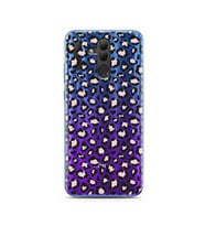 Leopar Tasarımlı Süper Şeffaf Silikon Telefon Kılıfı Huawei Honor 20 Lite