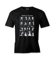 Singin In The Rain Siyah Erkek Tshirt