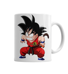 Goku Confuso Kupa Bardak Porselen