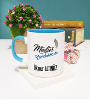 Müdür Yardımcısı Kupa Bardak Mavi