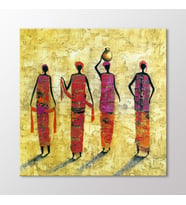 Arty Tablo Afrikalı Kadınlar Tablo (Karışık)