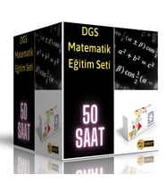 2025 DGS Matematik Görüntülü Eğitim Seti