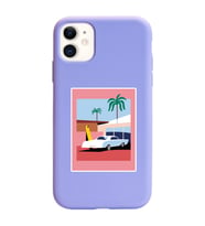 Lila Lansman Telefon Kılıfı Iphone 11