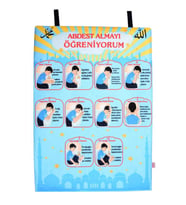 Cırtlı Pano Abdest Almayı Öğreniyorum