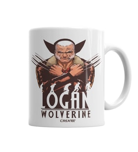 He Wolverine Kupa Bardak Porselen