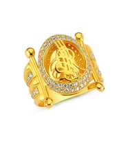 Tuğralı Altın Yüzük 5.35 Gram (Çok Renkli)
