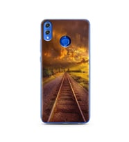 Ray Tasarımlı Süper Şeffaf Silikon Telefon Kılıfı Huawei Honor 8x