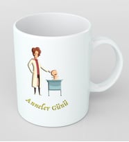 Anneler günü için Kupa Bardak Kişiye Özel Hediye AN5
