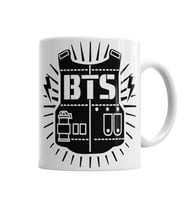 Bts Kore Müzik Kupa Bardak Porselen