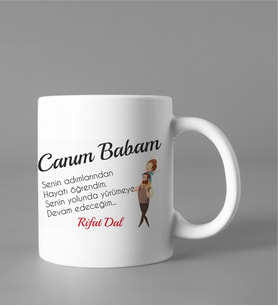 Kişiye Özel Babalar Günü Kupası (Baba-Oğul)