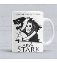Arya Stark Kupa Bardak Porselen