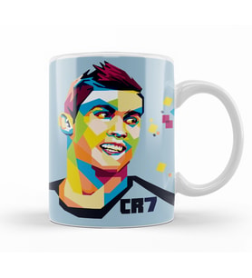 Cristiano Ronaldo Kupa Bardak Porselen