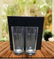 Kişiye Özel İsim Baskılı Rakı Bardağı 2 Adet
