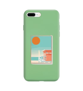 Yeşil Lansman Kılıf iPhone 8 Plus