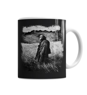 Creepy Plague Doctor Hermetic Kupa Bardak Porselen