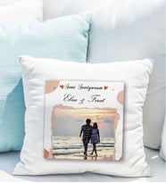 Kişiye Özel Fotoğraflı İsimli Yastık