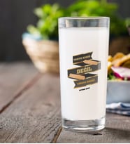 BK Gift Kişiye Özel Renkli Baskılı Yarıya Kadar Değil Yaraya Kadar Rakı Bardağı-6 (Beyaz)