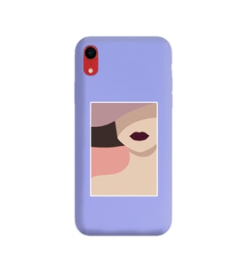 Mor Lansman Kılıf iPhone XR