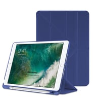 Microsonic Apple iPad 9.7 2018 Kılıf (A1893-A1954) Origami Pencil Lacivert